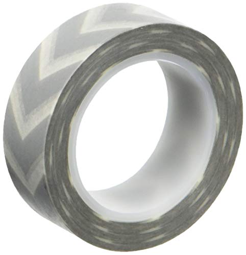 allydrew Striped Japanese Washi Masking Tape - Grey Arrow