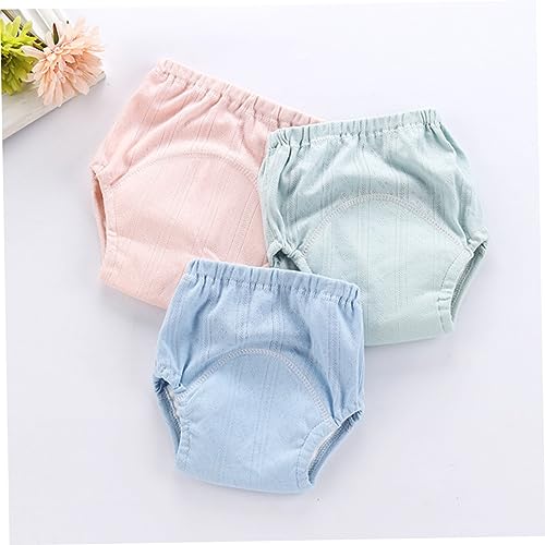 Vaguelly 6 Pcs Infant Training Pants Potty Training Pants Reusable Nappies Baby Water Proof Diapers