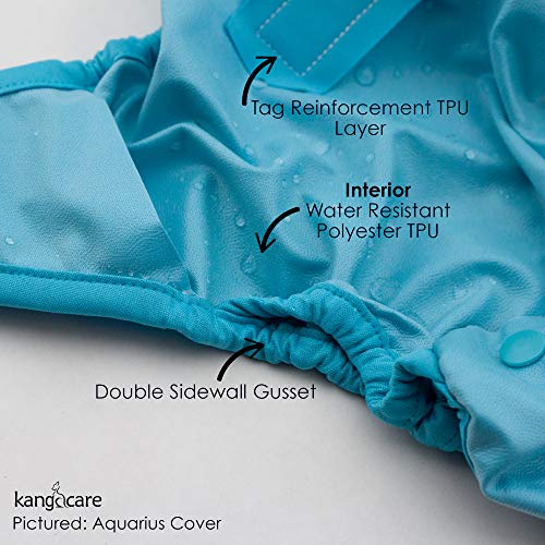 Kanga Care Rumparooz Double Leg Gusset Reusable Cloth Diaper Cover One Size Snap | Invader 6