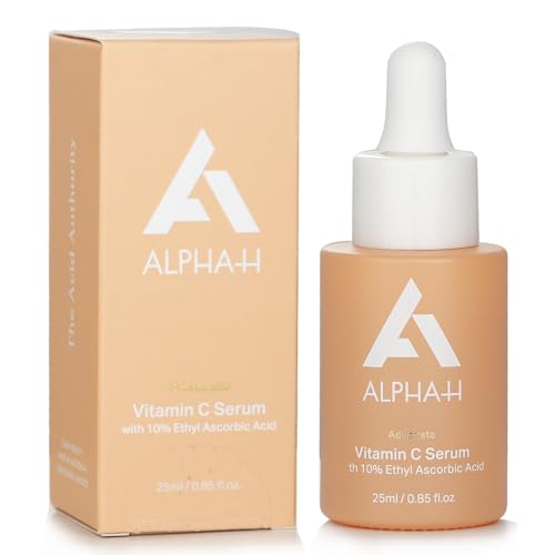 ALPHA-H | Vitamin C Serum with 10% Ethyl Ascorbic Acid | with Hyaluronic Acid | Improves Dull Complexion