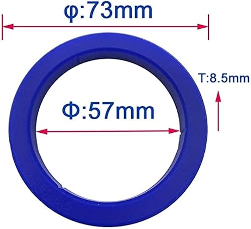 2Pcs Coffee Machine Group Head Seal For E61 Silicone Group Gasket 8.5mm Group Head Kit For Gaggia Coffee Machines