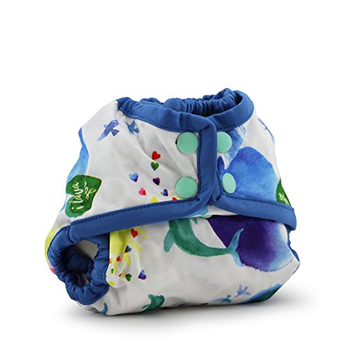 Kanga Care Rumparooz Double Leg Gusset Reusable Cloth Diaper Cover Newborn Snap | Lava 4