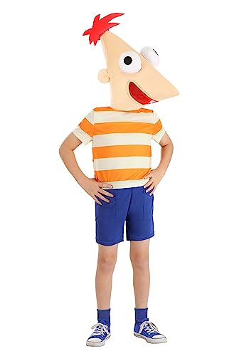 Fun Costumes Disney Phineas & Ferb Costume for Kids | Small