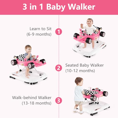 INFANS Foldable Baby Walker