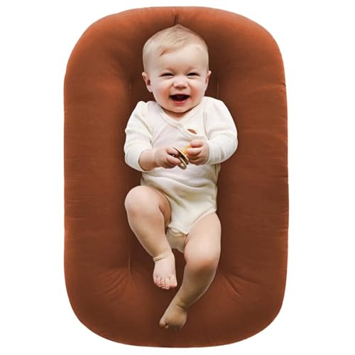 Jeeeun Baby Loungers, Baby Lounger Pillow for Newborn – with Removable Lounger Cover – Machine Washable