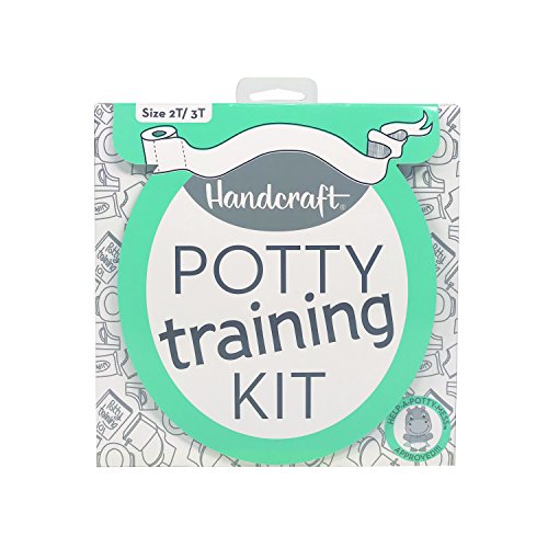 Handcraft Potty Training Kit for Toddlers, Includes parent guide, Training Pants and more, Teal, size 2T/3T