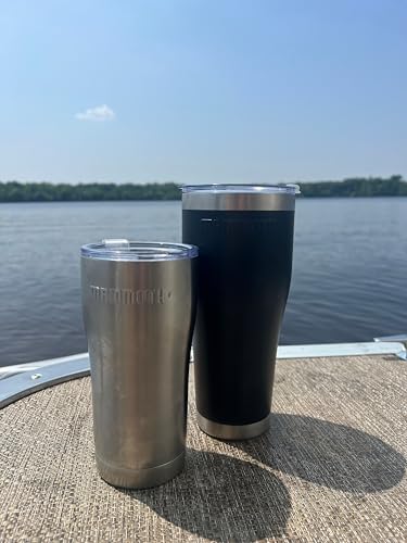 Mammoth Rover 30oz Stainless Steel Tumbler, Double Wall Vacuum Insulated Tumbler with Lid, Great for On The Go, in Purple