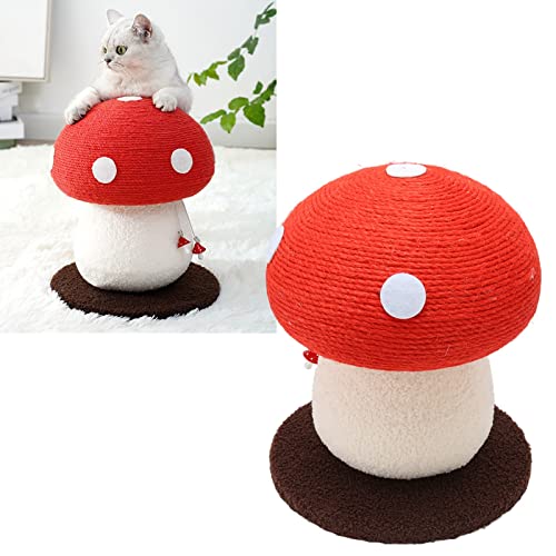 Scratching Post Mushroom Cat Scratching Post Cute Mushroom Scratch Pad Cat Scratcher for Indoor Cats