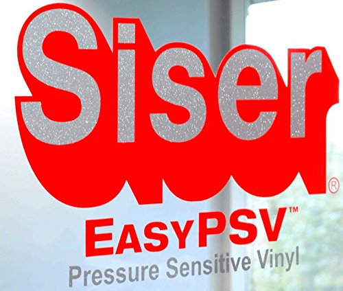Siser EasyPSV Glitter Permanent Self Adhesive Craft Vinyl 12