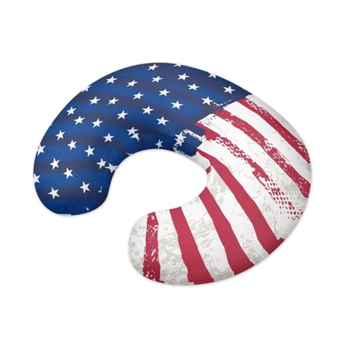 Goronwyfloyd USA Flag Breastfeeding Pillow Cover Breastfeeding Nursing Pillow Slipcovers Super Soft Stretchy Replaceable Pillow Cover Slipcover