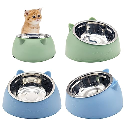 Hamiledyi Raised Cat Bowls