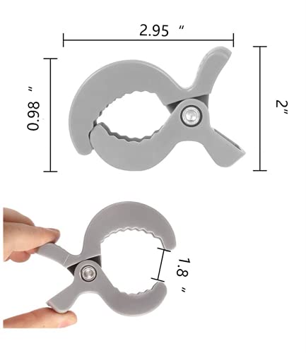 LAPXSNZD 8 Pack Colorful Stroller Clips Pegs to Hook Muslin and Toys Seat Cover Blanket Clips Plastic Universal Clip