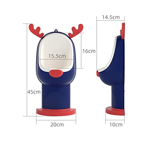 Healifty 1pc Cartoon Shape Boys Pee Training Urinal Wall-Mounted Floor Standing Potty for Easy Toilet Training Durable and Adorable Design for Boys