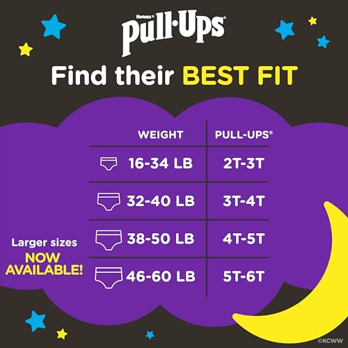Pull-Ups Boys' Night-Time Potty Training Pants