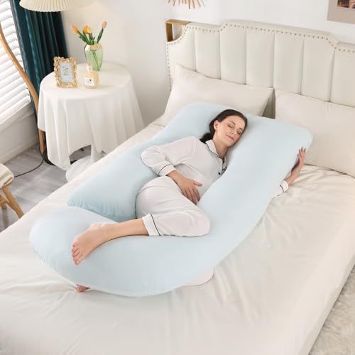 CMFTGDS Pregnancy Pillow,U Shaped Cooling Pregnancy Pillows