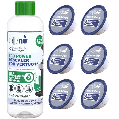 Caffenu Descaling Kit Compatible with Nespresso Vertuo