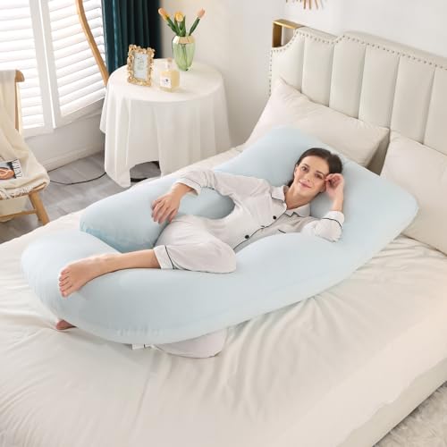 CMFTGDS Pregnancy Pillow,U Shaped Cooling Pregnancy Pillows
