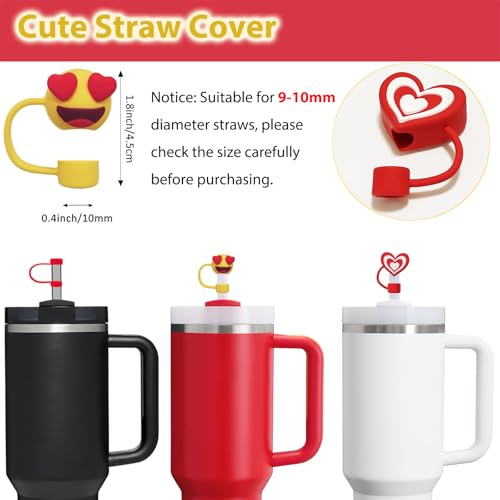 Stanley Cup Accessories Set Including 6 Pcs Silicone Spill Proof Stopper