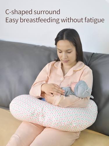 Generic Nursing Pillow for Maternity,Breastfeeding Pillow,Releasing Pressure of Breastfeeding,Nursing Cushion (colorful flowers)