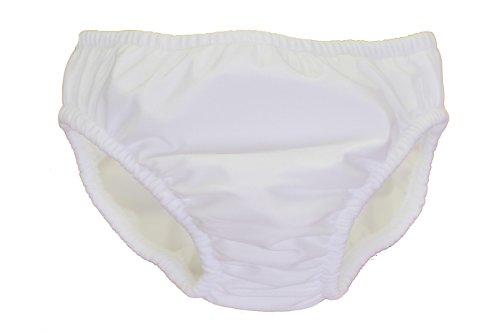 My Pool Pal Reusable Swim Diaper, White