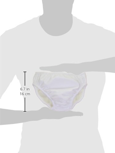 My Pool Pal Reusable Swim Diaper, White