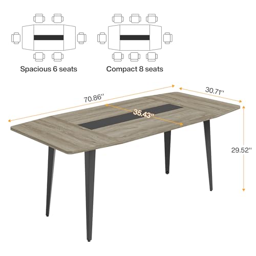 Tribesigns 6FT Conference Table