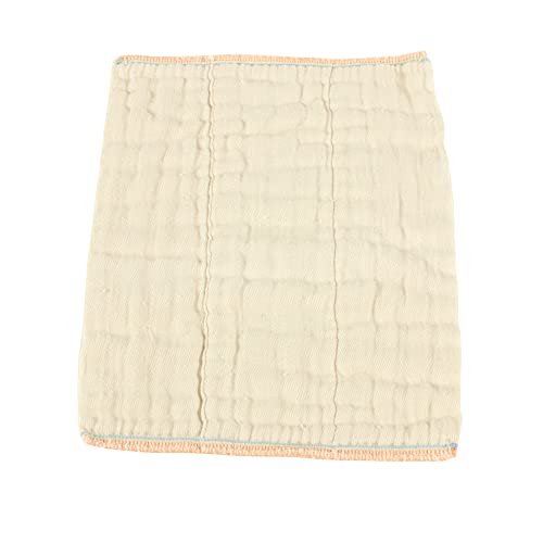 Unbleached Prefold Cloth Diapers by OsoCozy – 100% Cotton, Durable, Soft, Absorbent, Sustainable & Economical