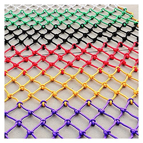 AWSAD Child Safety Stair Protection Net, Balcony Anti-Fall Net for Outdoor Children Injury Prevention Cargo Trailer Net Safety Netting for Playground Color : 8mm Rope