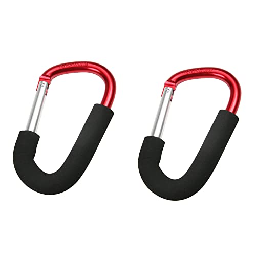 Yinpecly 2 Pack Stroller Hooks by Baby