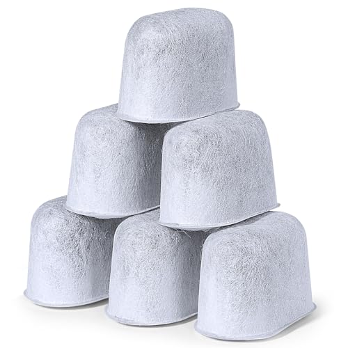 Premium 6-Pack Keurig Compatible Water Filters Replacement by Fanativita, Fit All Keurig Brewers (1-Year Supply)