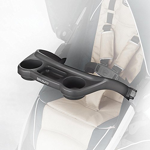 Chicco Bravo Child Tray, Black, Small