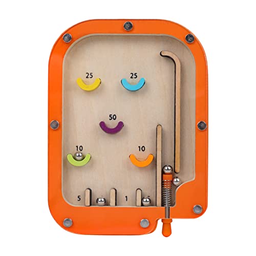 WODI Marble Maze for Kids 3+ - Montessori Pinball Machine Game, Preschool Educational Toy, Toddler Activities, Learning Resources, Hand-Eye Coordination Training