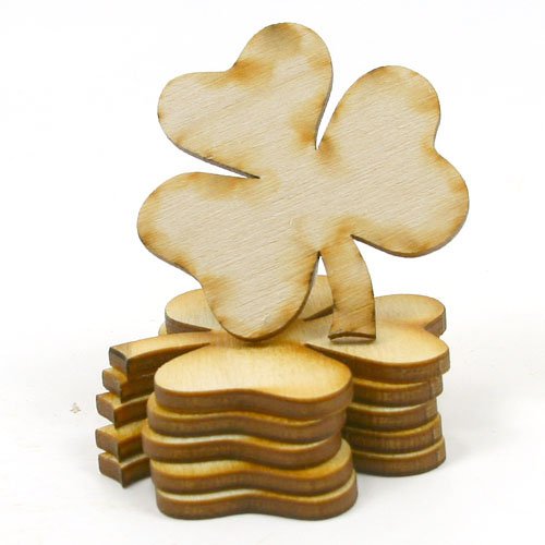 Mylittlewoodshop - Pkg of 6 - Shamrock