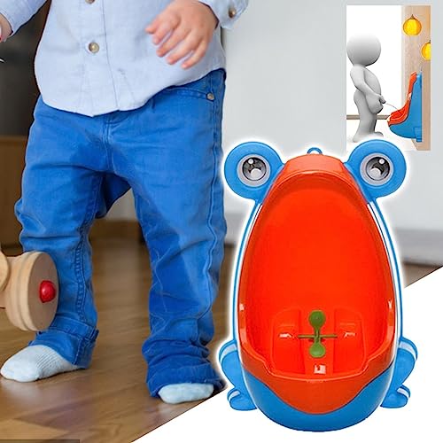 YIWULA Frog Pee Training,Cute Frog Potty Training Urinal Portable Toilet Urinals for Boys Toilet with Funny Aiming (B)