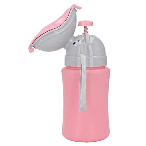 Children Urinal Cup, Pee Training Cup Children Lightweight Portable Emergency Urinal Potty Toilet for Baby Toddlers (for Girl)