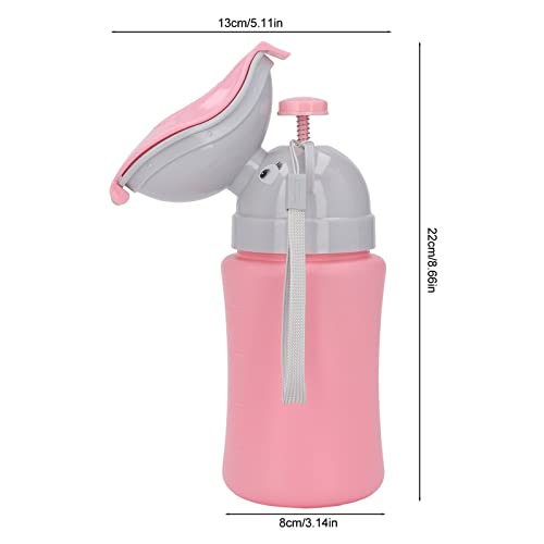Children Urinal Cup, Pee Training Cup Children Lightweight Portable Emergency Urinal Potty Toilet for Baby Toddlers (for Girl)
