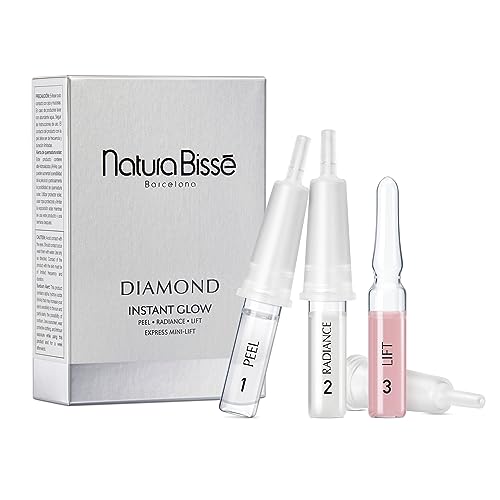 Natura Bissé Diamond Instant Glow, Anti-Aging Ampoule Trio, Lifts, Firms, & Illuminates, For All Skin Types
