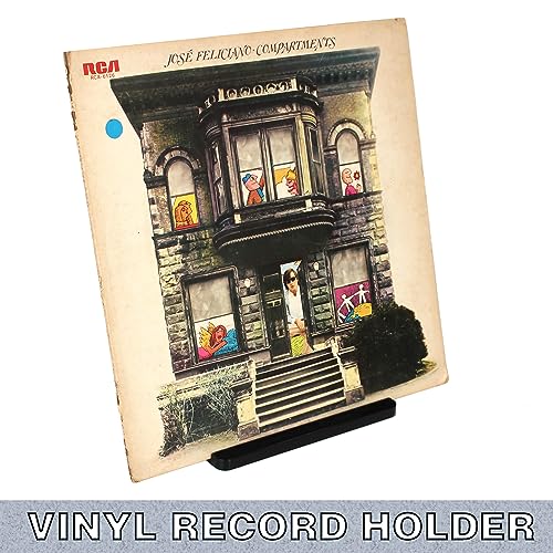 WANLIAN Vinyl Records Display Stand, Tabletop Vinyl Record Holder, Now Playing Vinyl Record Stand Record Display Holder for Albums Party Tabletop Decoration