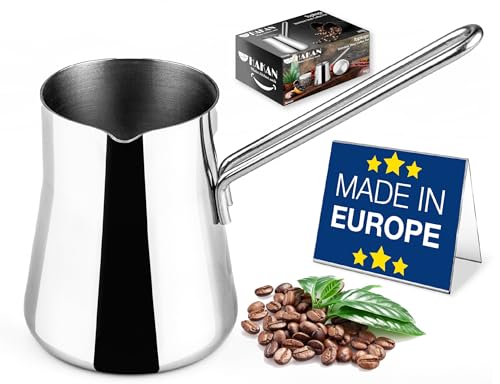 Hakan Topkapı Stainless Steel Turkish Coffee Pot