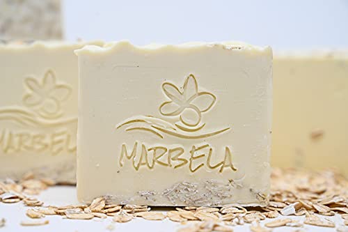 Marbela Cosmetics Handmade Soap - Natural Oats - Soap Bar 3.5 oz