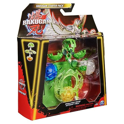 Bakugan - Special Attack Ventri w/Octogan & Trox