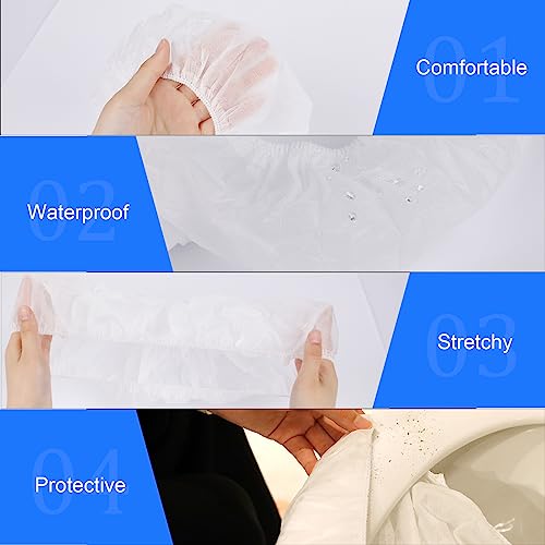 10 Pack Disposable Toilet Seat Covers for Travel Toilet Seat Mat Portable Disposable Toilet Seat Covers for Outing Hotel Hospital Public Toilet (Individual Package)