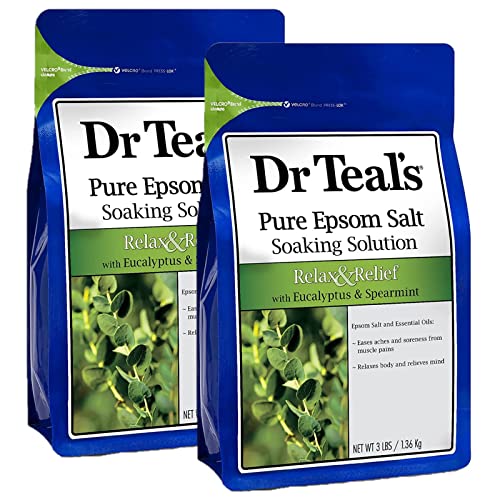 Dr. Teals Relax & Relief Eucalyptus & Spearmint Soaking Solution Gift Set (2 Pack