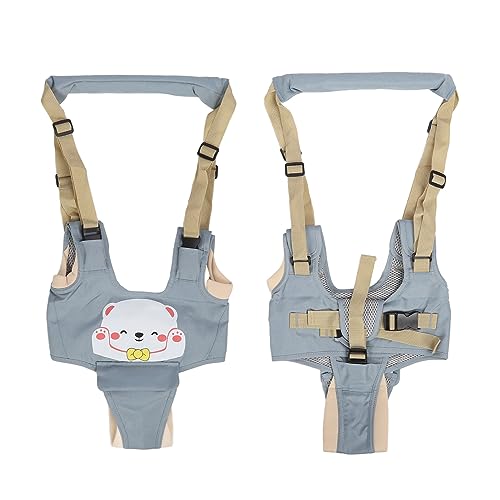 Baby Walking Harness Multifunctional Comfortable Adjustable Handheld Kids Walker Helper for 6‑36 Month Old, Adjustable, Blue