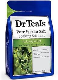 Dr. Teals Relax & Relief Eucalyptus & Spearmint Soaking Solution Gift Set (2 Pack