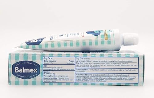 BALMEX Complete Protection Zinc Oxide Diaper Rash Cream, Advanced Formula