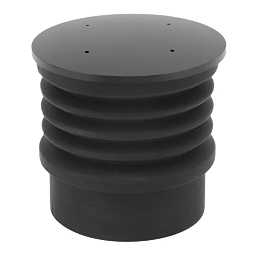 Grinder Blowing Bean Bin, Silicone Coffee Grinder Blowing Tool with Aluminum Cover Coffee Grinder Press Bean for Coffee Grinder Accessories