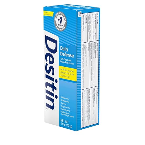 Desitin Rapid Relief Diaper Rash Ointment, Creamy 4 oz / 113 g