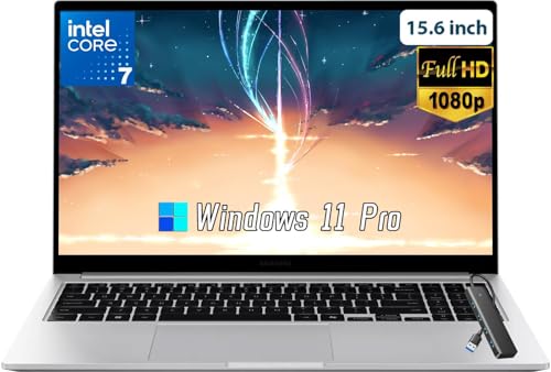 SAMSUNG Galaxy Book 4 Business Laptop, Office Lifetime License, Copilot AI PC