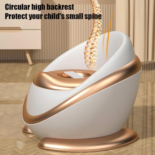 KALWEL,Potty Chair,Toddler Potty Seat for Toilet,Toddler Potty Training Toilet,Potty Training Seat,Non-Slip and Stable Round Baby Toilet